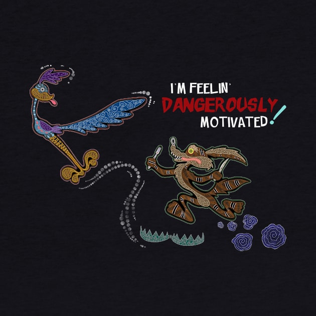 Road Runner and Wile E Coyote - Feeling Dangerously Motivated! by SammyHill